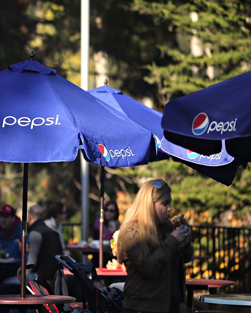 Custom Market Umbrellas